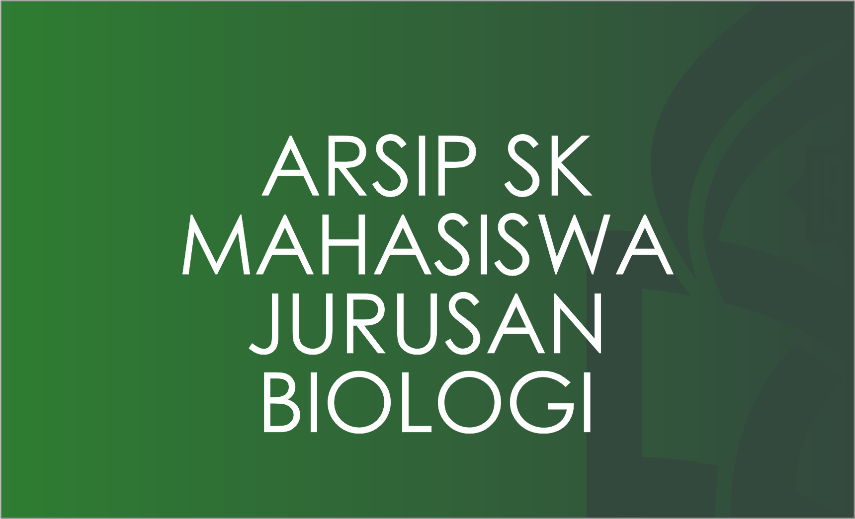 Arsip SK Mahasiswa
