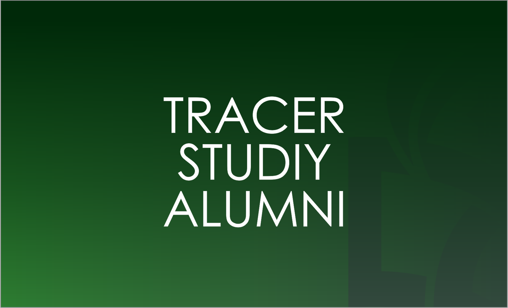 Tracer Study Alumni
