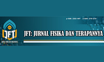 JFT: Jurnal Fisika dan Terapannya