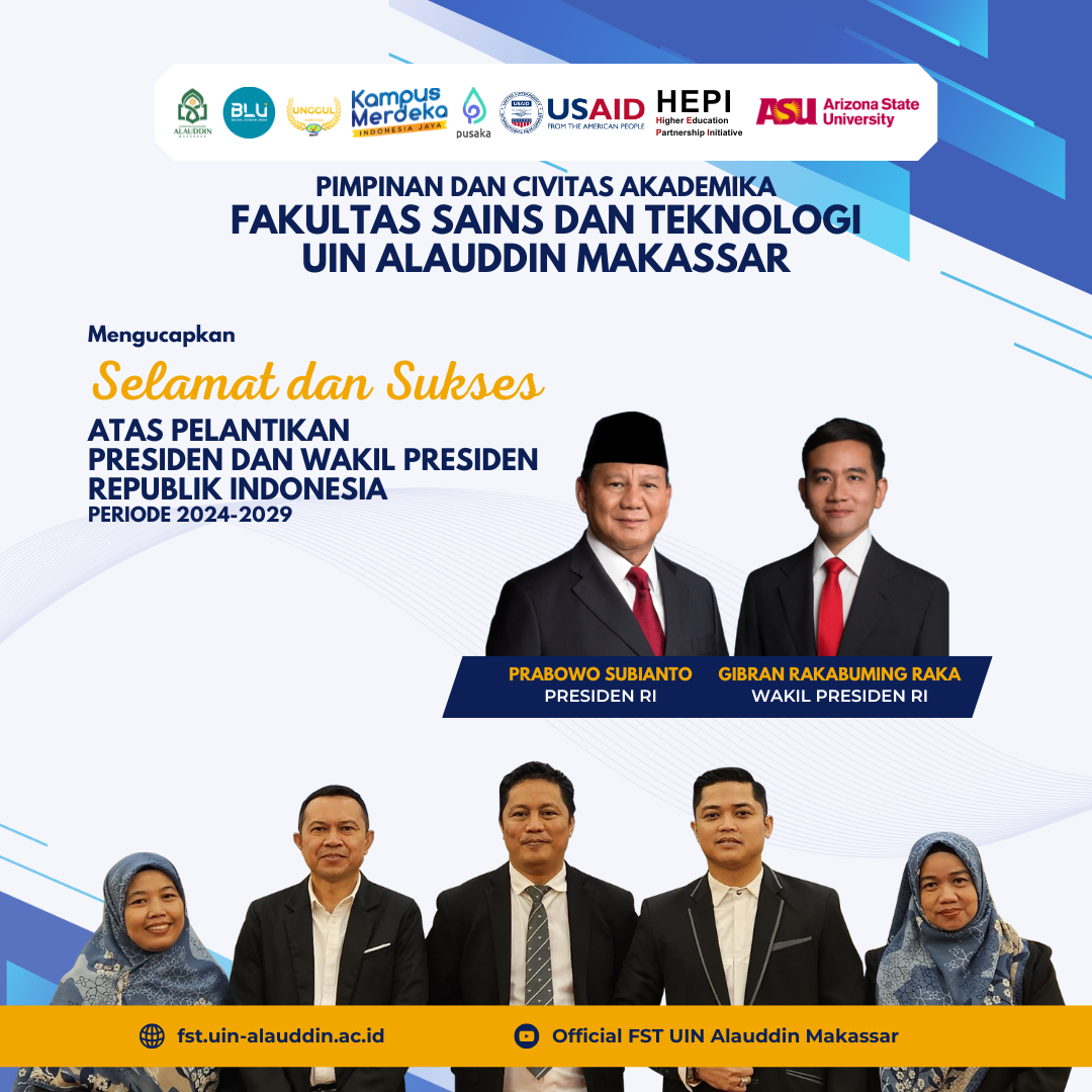 Selamat dan Sukses atas terpilinya sebagai Presiden dan Wakil Presiden RI 2024-2029