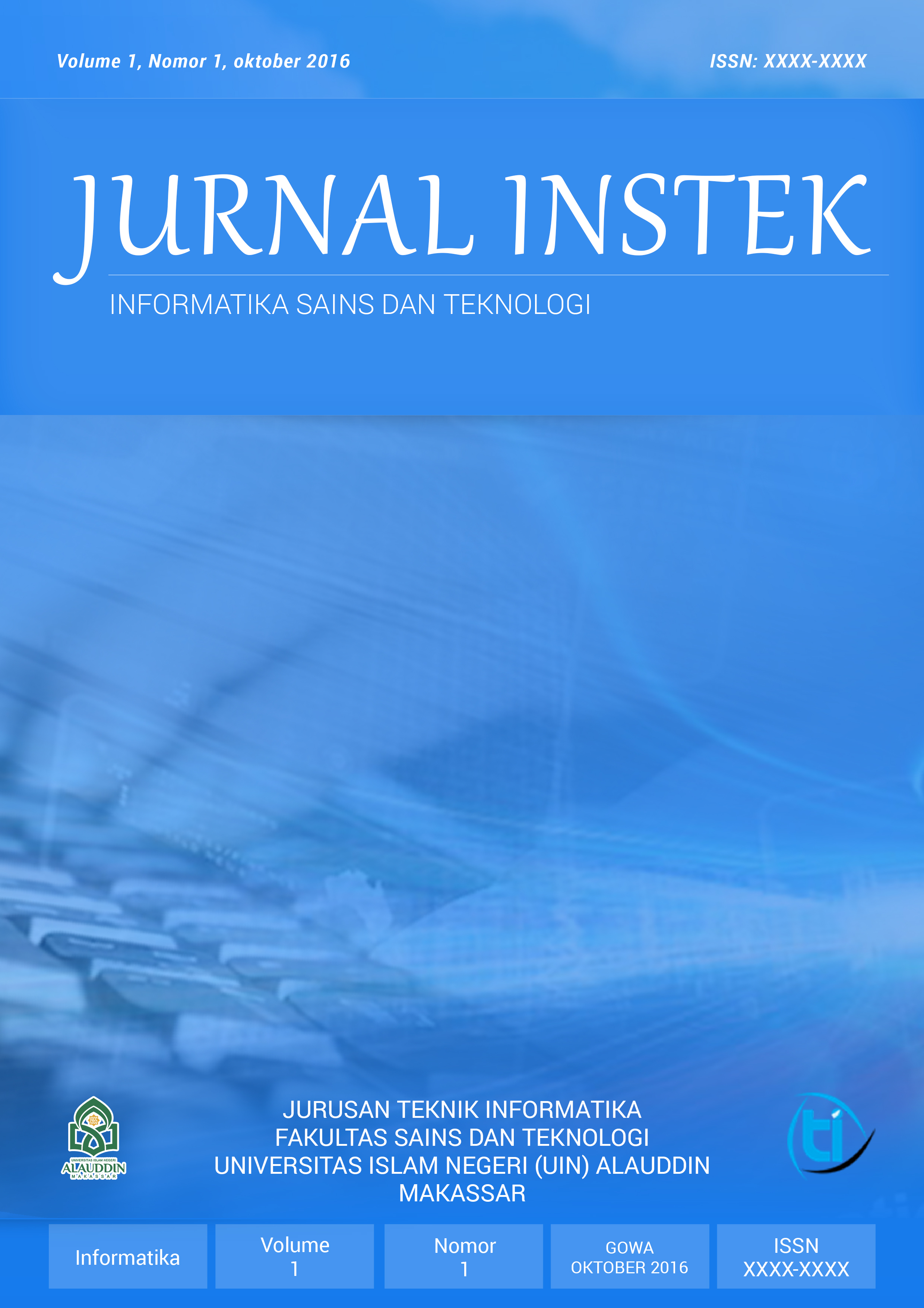 JURNAL INSTEK (INFORMATIKA SAINS DAN TEKNOLOGI)
