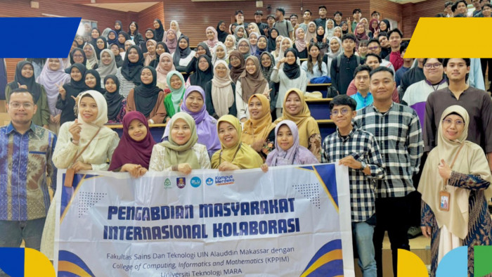 Kolaborasi Prodi Lingkup Sains dan Teknologi UIN Alauddin Makassar dan UiTM Malaysia Sukses Gelar Kegiatan Pengabdian Masyarakat Internasional